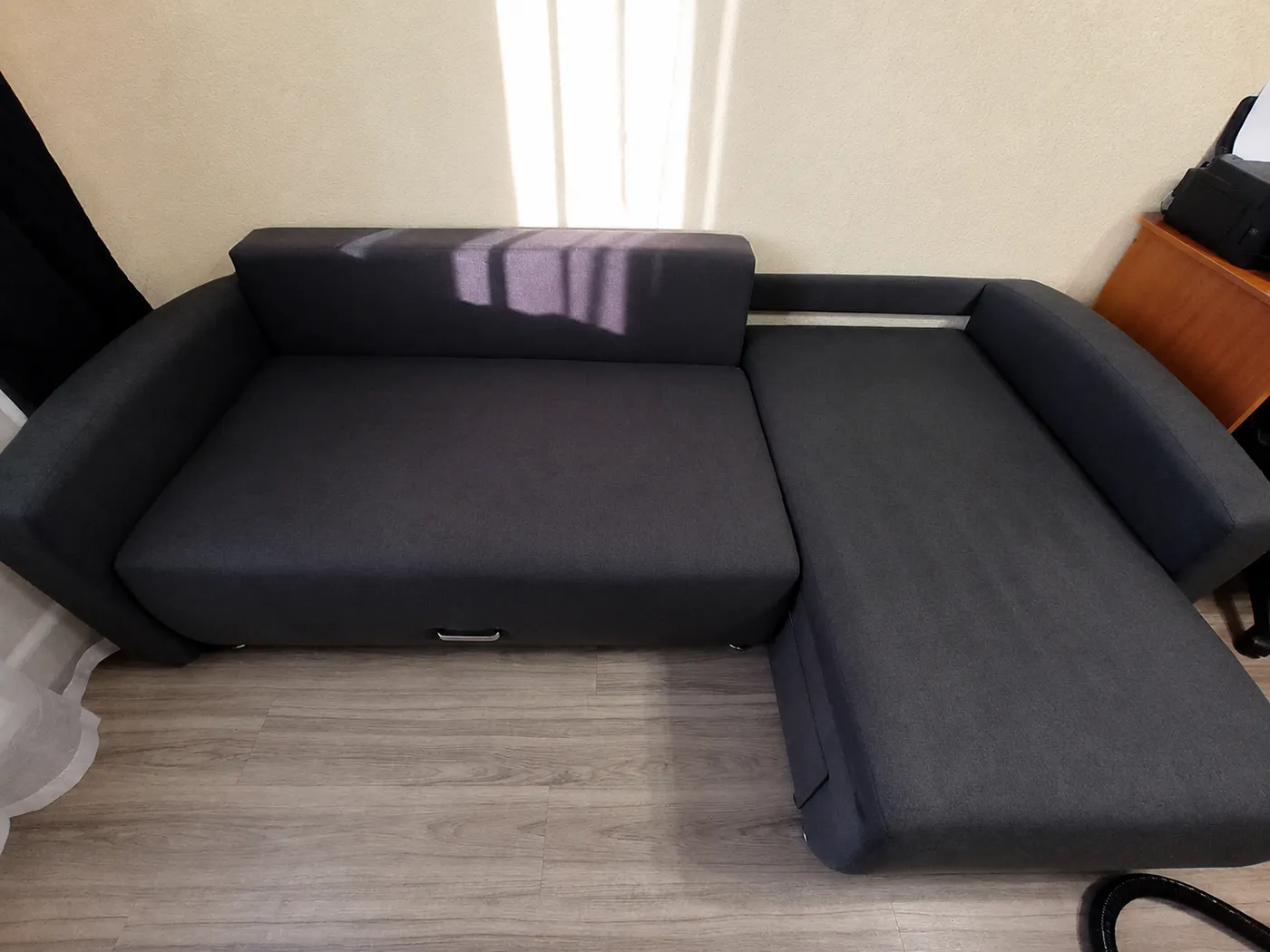 Ecksofa in Hamm nach der schonenden Reinigung — fleckenfrei aufgefrischt